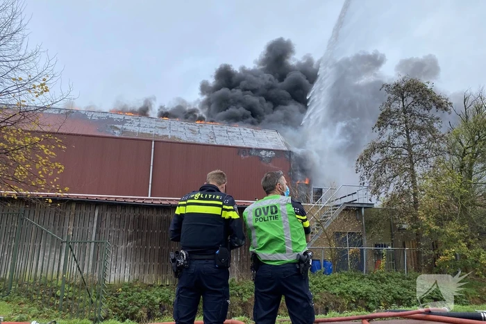Sporthal Optisport De Schelft verwoest door brand