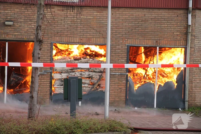 Sporthal Optisport De Schelft verwoest door brand