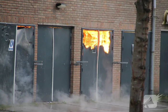Sporthal Optisport De Schelft verwoest door brand