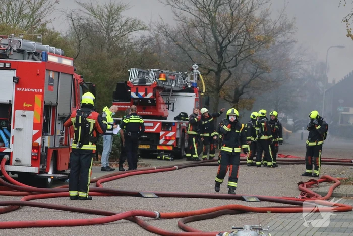 Sporthal Optisport De Schelft verwoest door brand