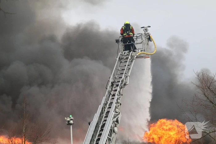Sporthal Optisport De Schelft verwoest door brand
