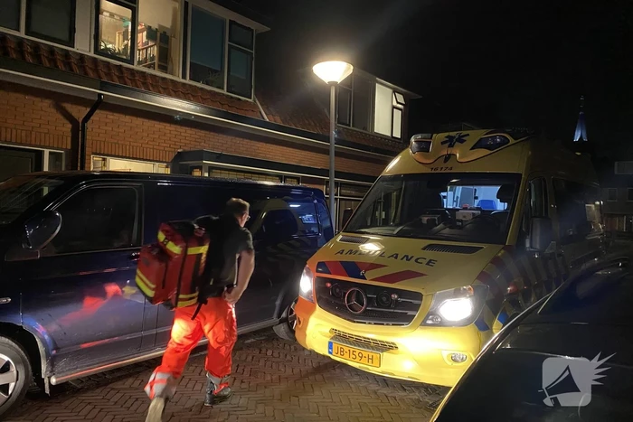 Traumahelikopter landt voor incident in woning