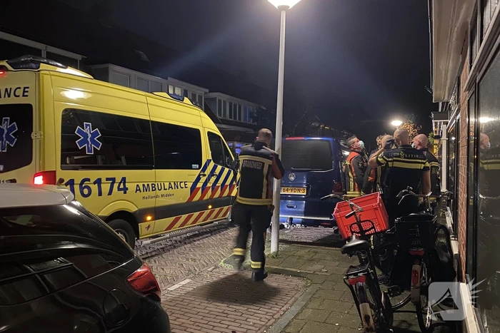 Traumahelikopter landt voor incident in woning