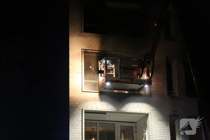 Grote uitslaande brand in appartementencomplex