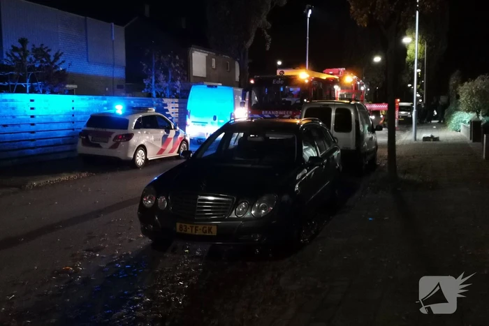 Brand in schoorsteen van woning
