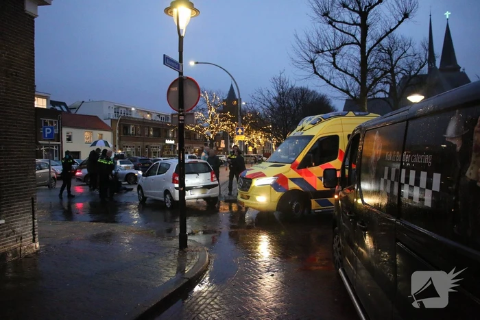 Fietser gewond na botsing met auto