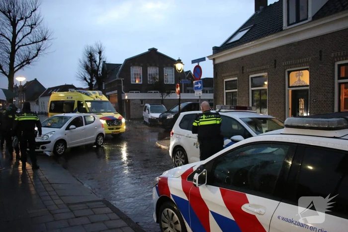 Fietser gewond na botsing met auto