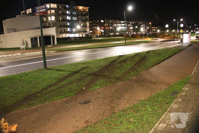 Automobilist verliest macht over het stuur en belandt in struiken