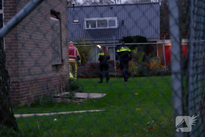 Brand in leegstaand schoolgebouw