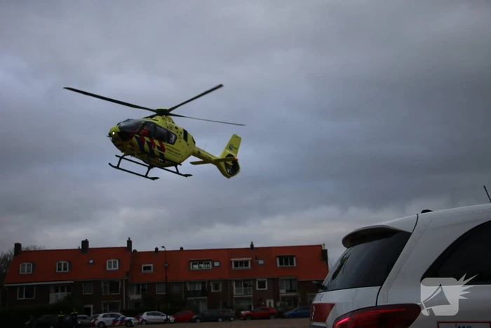 Traumahelikopter ingezet voor incident in woning