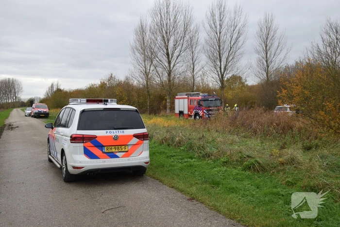 Vermoedelijk afval wietteelt gevonden in natuurgebied