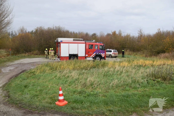 Vermoedelijk afval wietteelt gevonden in natuurgebied
