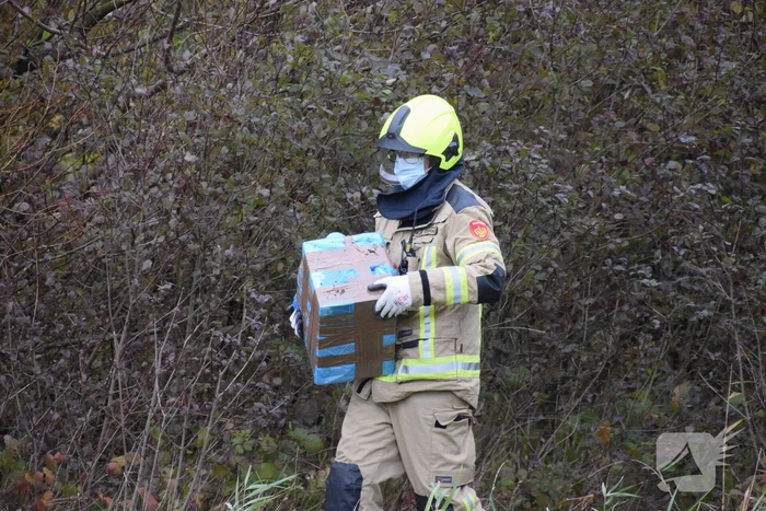 Vermoedelijk afval wietteelt gevonden in natuurgebied