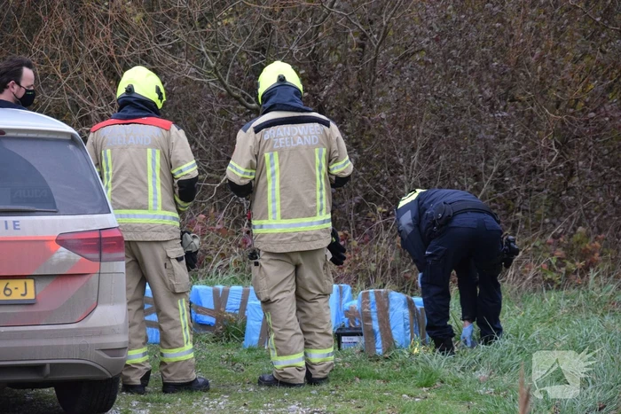 Vermoedelijk afval wietteelt gevonden in natuurgebied