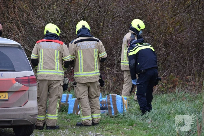 Vermoedelijk afval wietteelt gevonden in natuurgebied