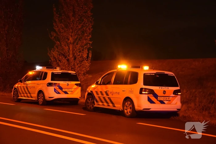 Verward persoon van de weg gehaald