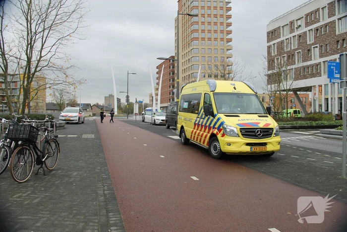 Lesauto in botsing met personenauto
