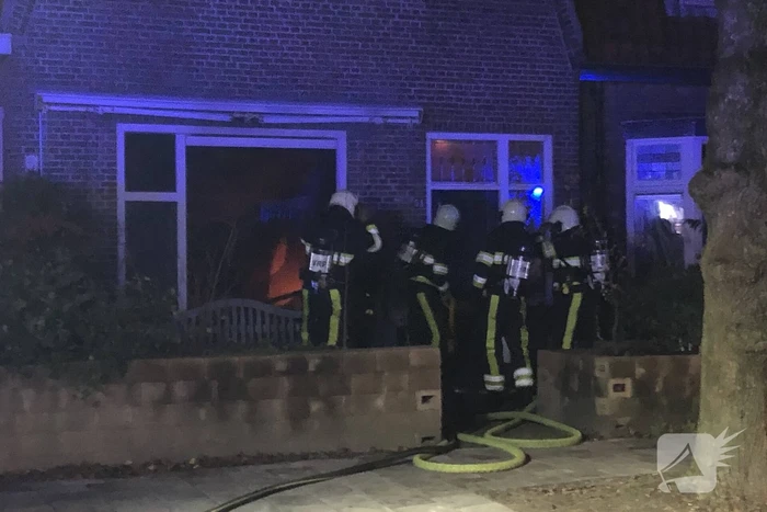 Flinke brand in woning