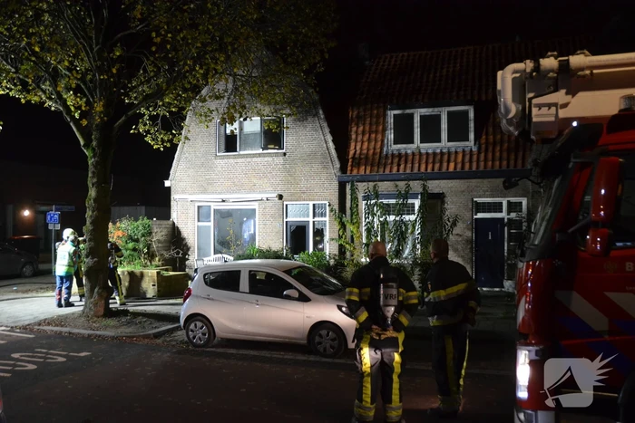 Flinke brand in woning