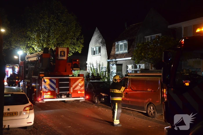 Flinke brand in woning