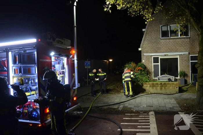 Flinke brand in woning