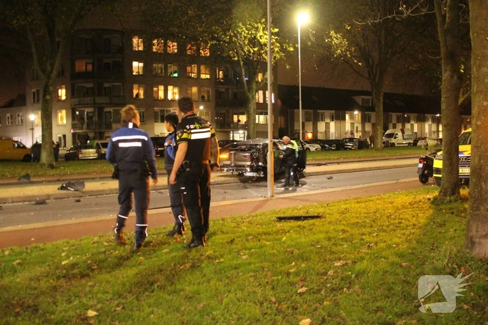Zwaargewonde bij ernstig ongeval, mogelijk straatrace