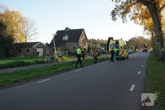 Fietser gewond bij aanrijding tussen fietsers