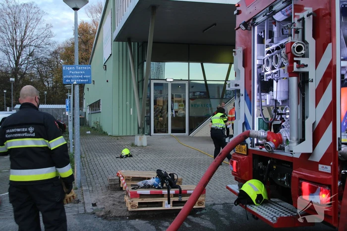 Brand bij Newasco Van Houten