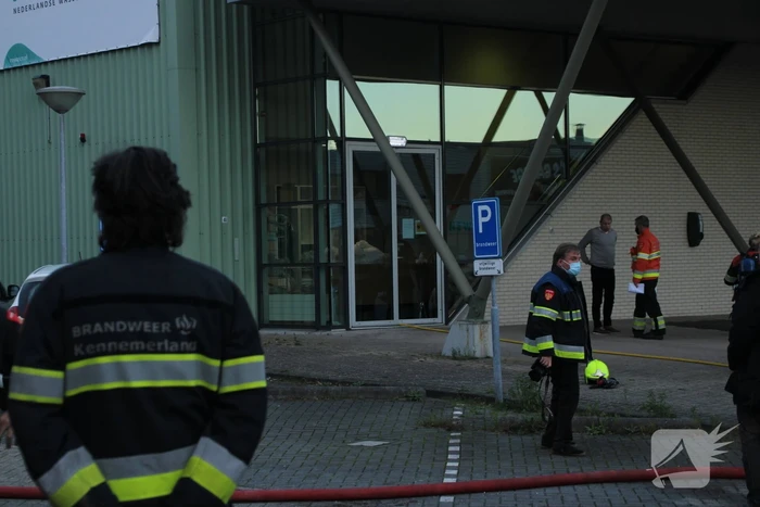 Brand bij Newasco Van Houten