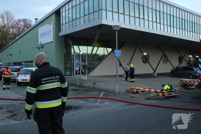 Brand bij Newasco Van Houten