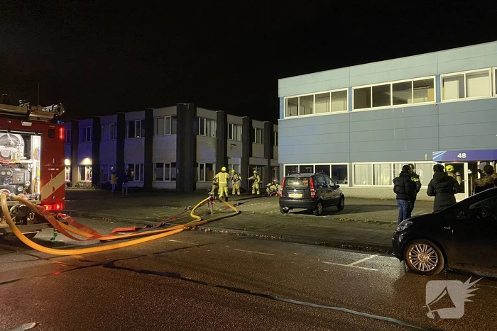 Flinke brand in industriegebouw