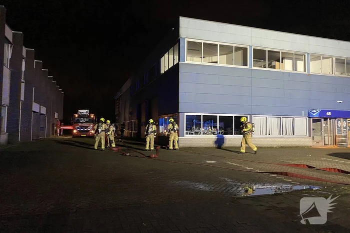 Flinke brand in industriegebouw