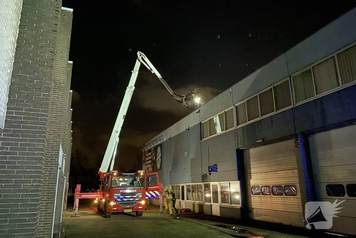 Flinke brand in industriegebouw