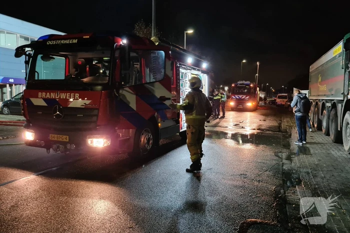 Flinke brand in industriegebouw