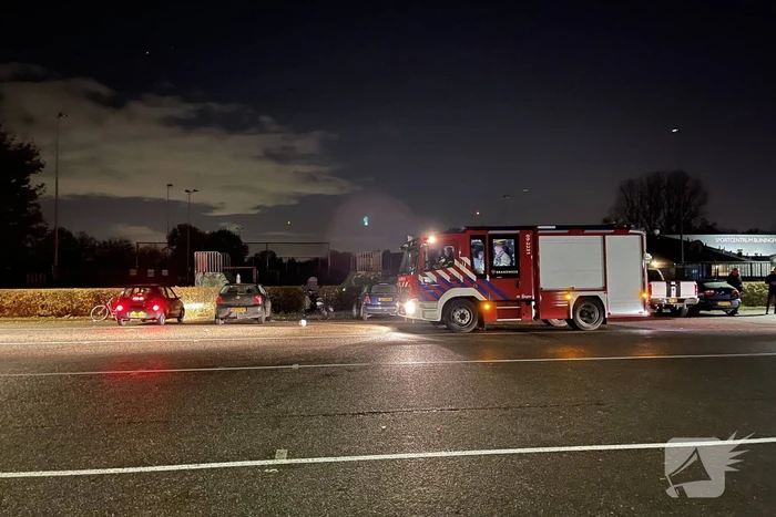 Mogelijk brand bij jeugdhonk
