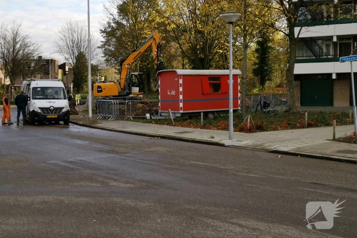 De Steinen zonder water door leidingbreuk