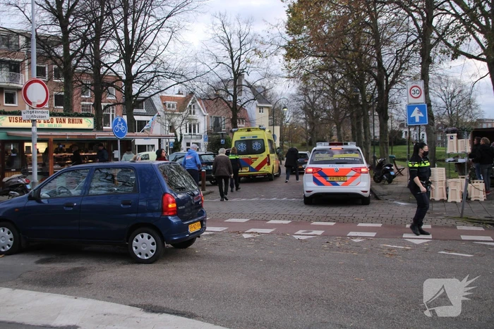 Schade bij aanrijding bij parkeerplaats