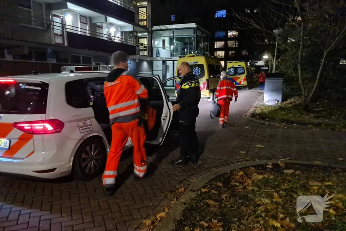 Traumahelikopter landt voor incident in woning