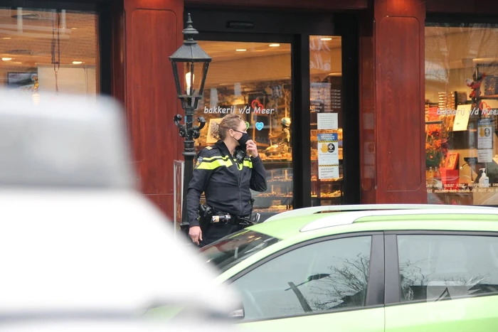 Ongeval tussen personenauto en scootmobiel