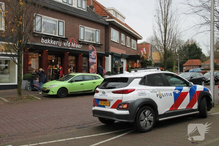 Ongeval tussen personenauto en scootmobiel