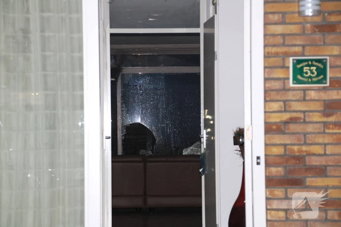 Brand in woning door vuurwerk