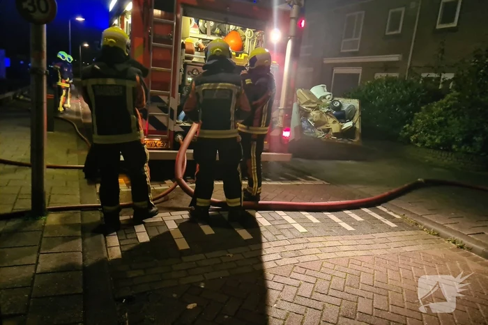 Auto volledig uitgebrand