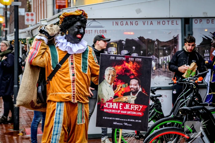 Veel politie door demonstratie voor Zwarte Piet