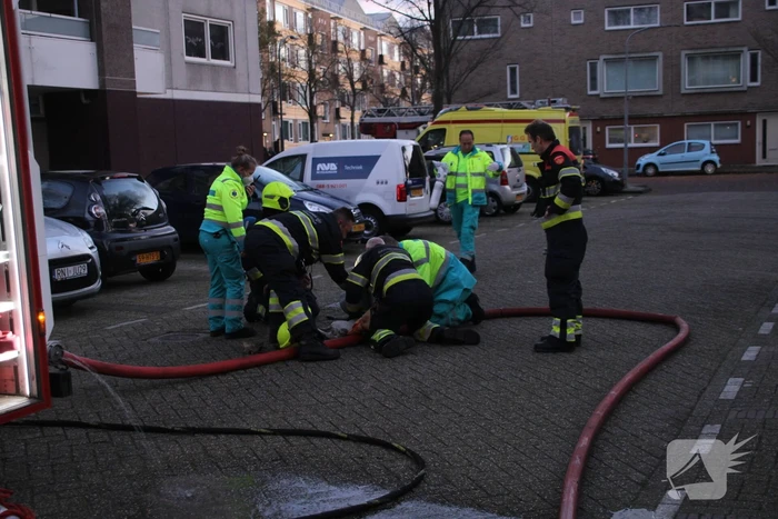 Gewonde bij uitslaande brand in flat
