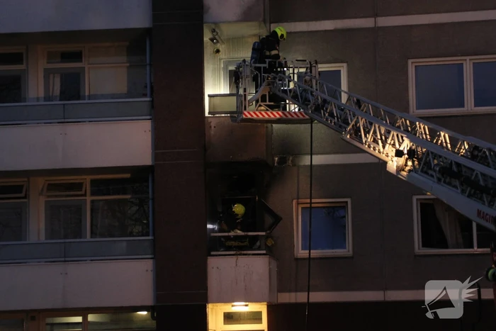 Gewonde bij uitslaande brand in flat