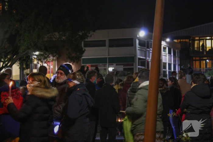 Protest tegen overplaatsing Irakees gezin uit azc