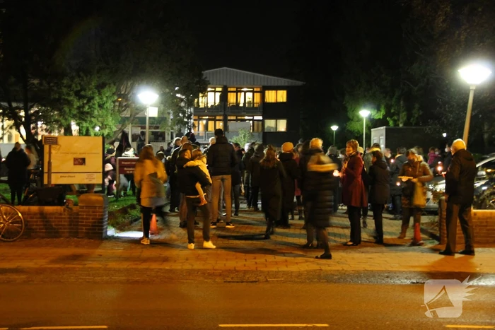 Protest tegen overplaatsing Irakees gezin uit azc