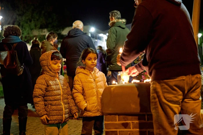 Protest tegen overplaatsing Irakees gezin uit azc