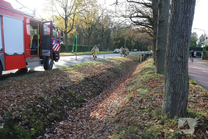 Gemeente raakt gasleiding tijdens schoonmaken van sloot