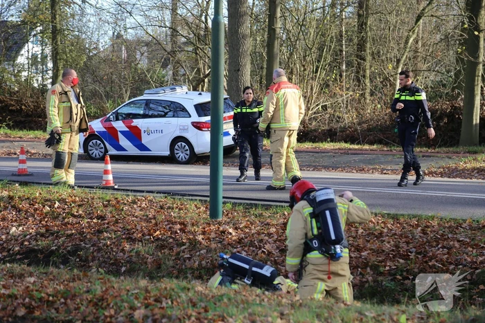 Gemeente raakt gasleiding tijdens schoonmaken van sloot